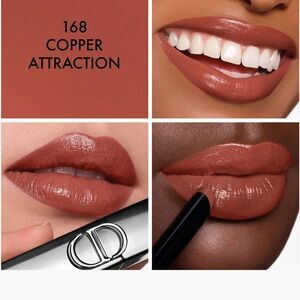 Rouge Dior On stage  Copper Attraction Ultra Longwear Lipstick shine finish